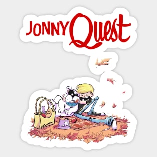 Johnny Quest Sticker